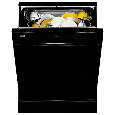 Zanussi ZDF21001NA Freestanding Dishwasher, Black